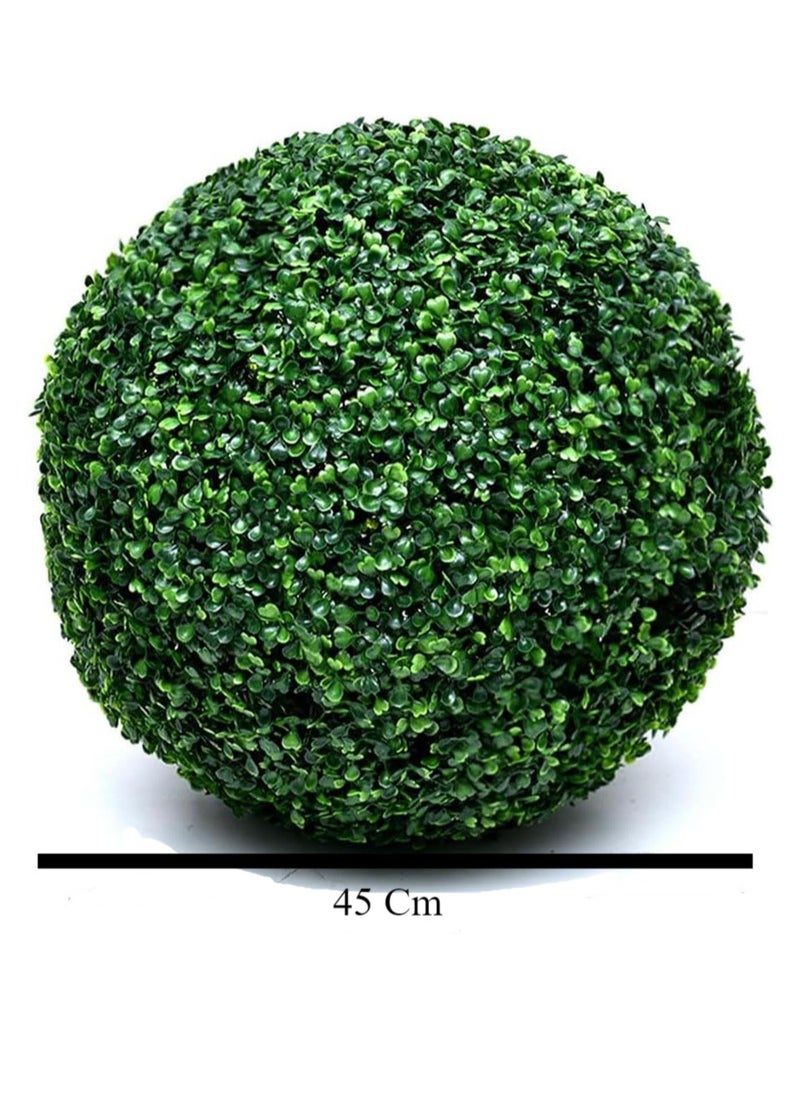 Home Taste Artificial Topiary Grass Balls Lifelike Boxwood For Home Hotel And Shopping Mall Decor Ideal For Indoor And Outdoor Elegance Weddings And Beyond (35X35)