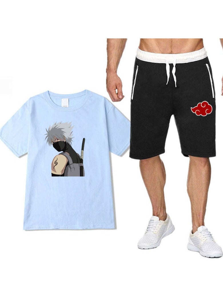New Hokage Ninja Short Sleeve Shorts Set