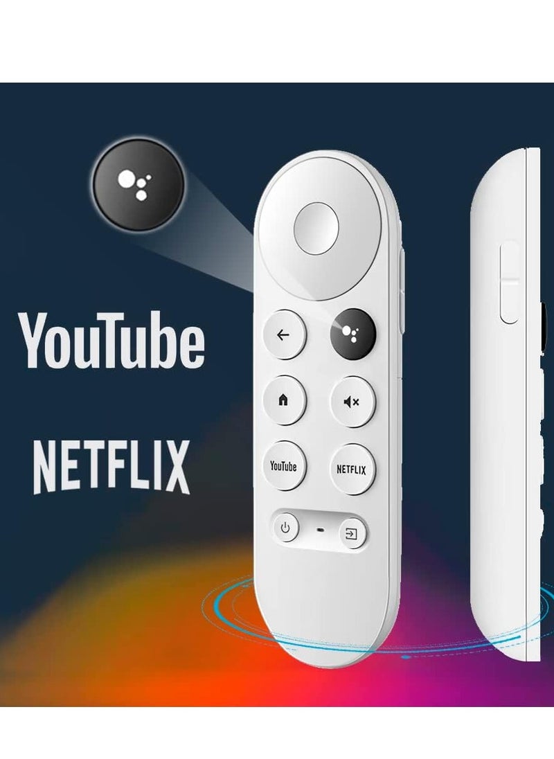 Voice Remote Replacement for Google Chromecast 4K Snow Streaming Media Player – Remote Control Replacement for GA01919-US & GA01920-US