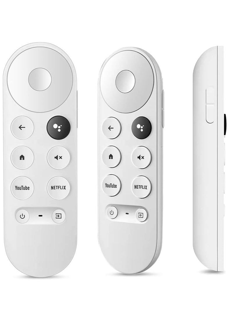 Voice Remote Replacement for Google Chromecast 4K Snow Streaming Media Player – Remote Control Replacement for GA01919-US & GA01920-US