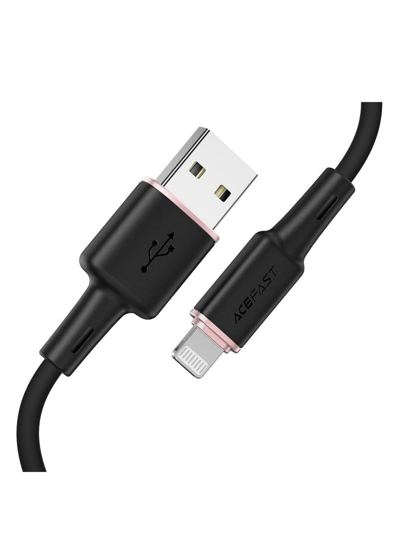 ACEFAST C2-02 USB-A to Lightning zinc Alloy Silicone Charging Data Cable