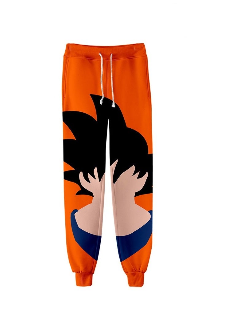 New Dragon Ball Casual Sports Tight Fit Ankle Pants