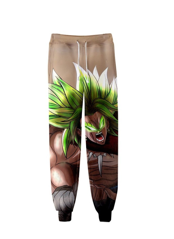 New Dragon Ball Casual Sports Tight Fit Ankle Pants