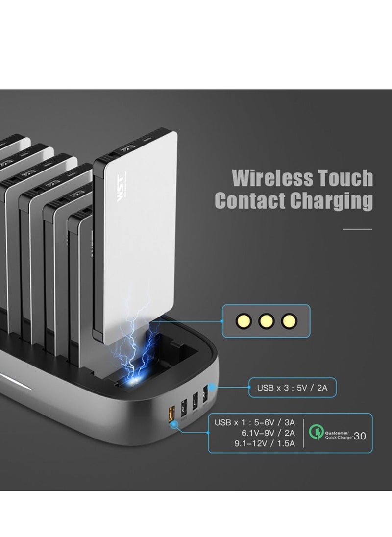 8000 mAh 8 In 1 Multiple Power Bank Docking Station