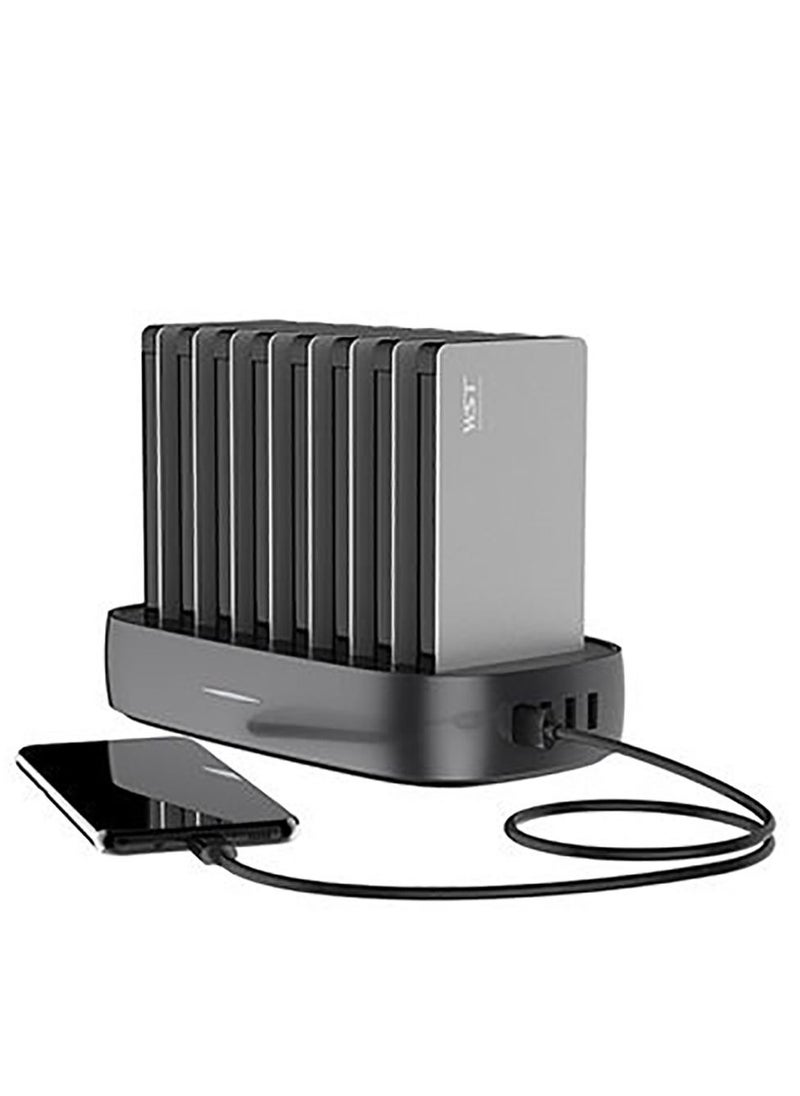 8000 mAh 8 In 1 Multiple Power Bank Docking Station