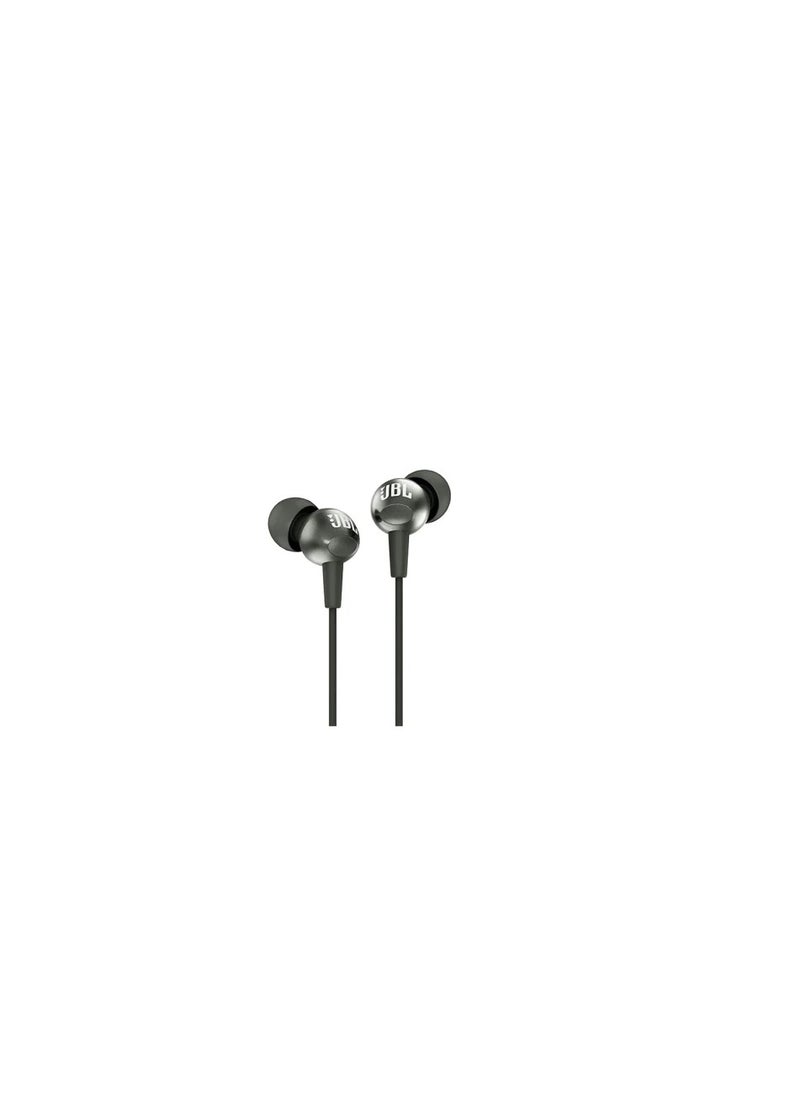 JBL C200SI In Ear Headphones with Mic (Black)