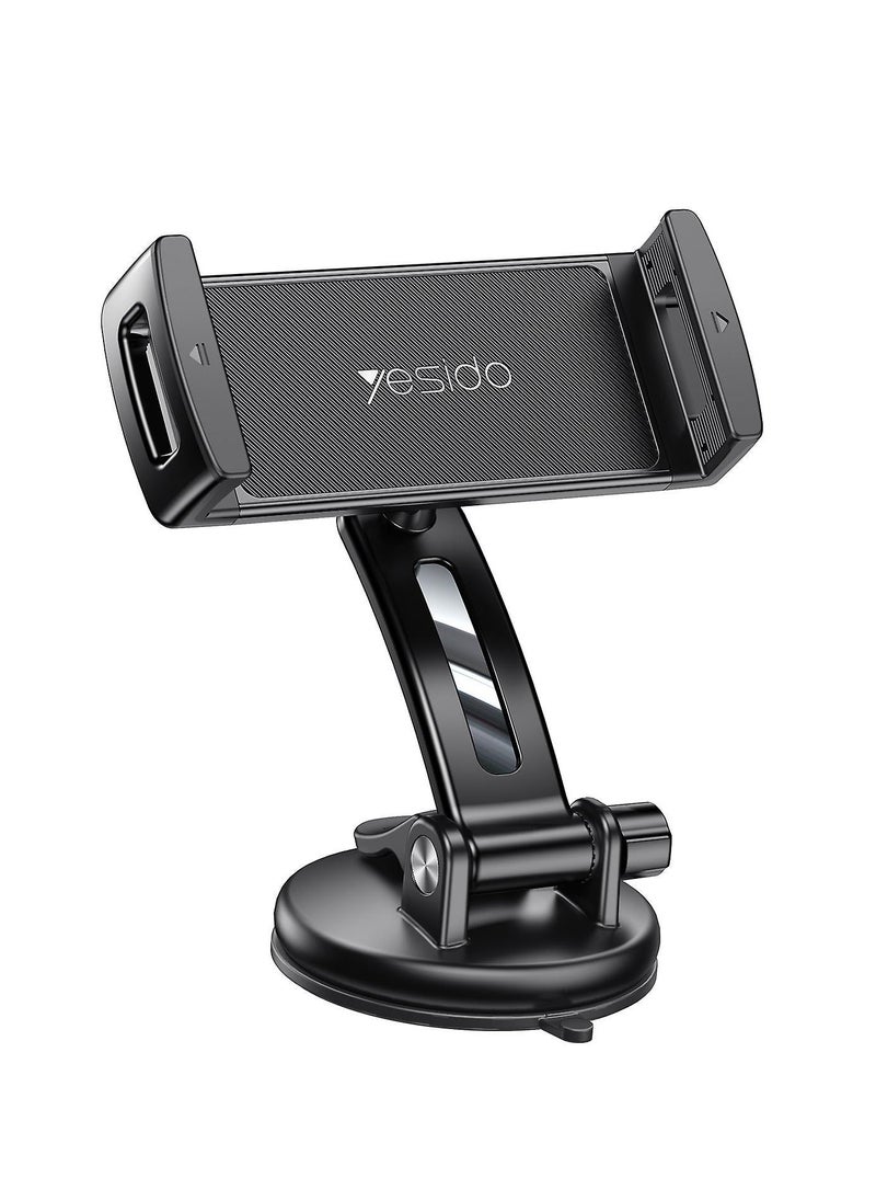 Yesido C171 Suction Cup Mount Car Holder Dashboard Bracket For Phone And Tablet 4.7-12 Inch