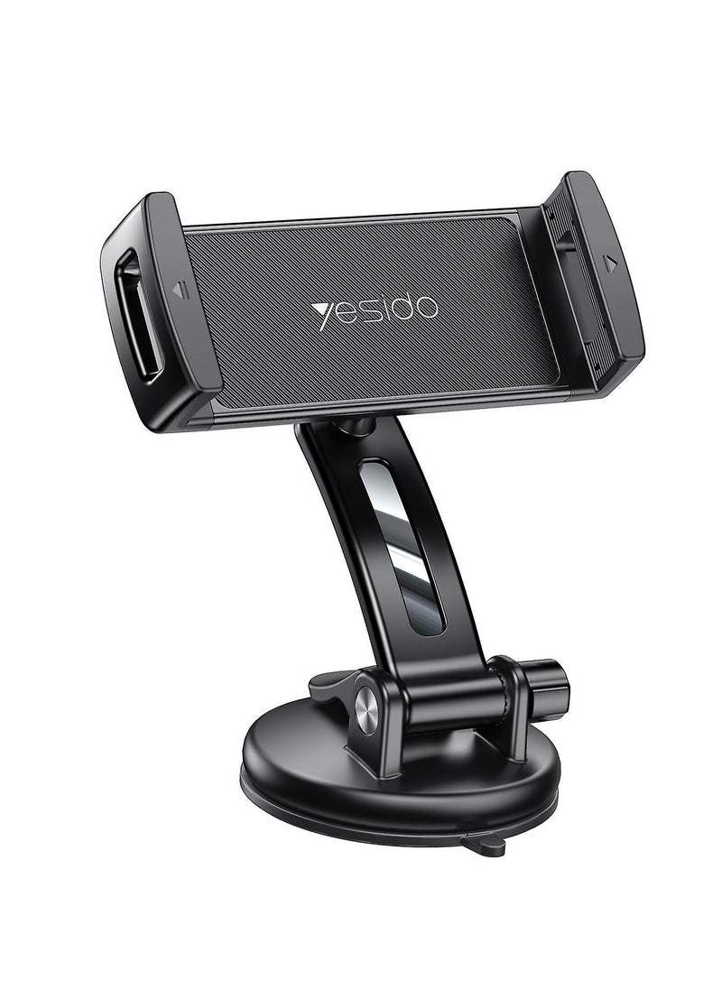 Yesido C171 Suction Cup Mount Car Holder Dashboard Bracket For Phone And Tablet 4.7-12 Inch