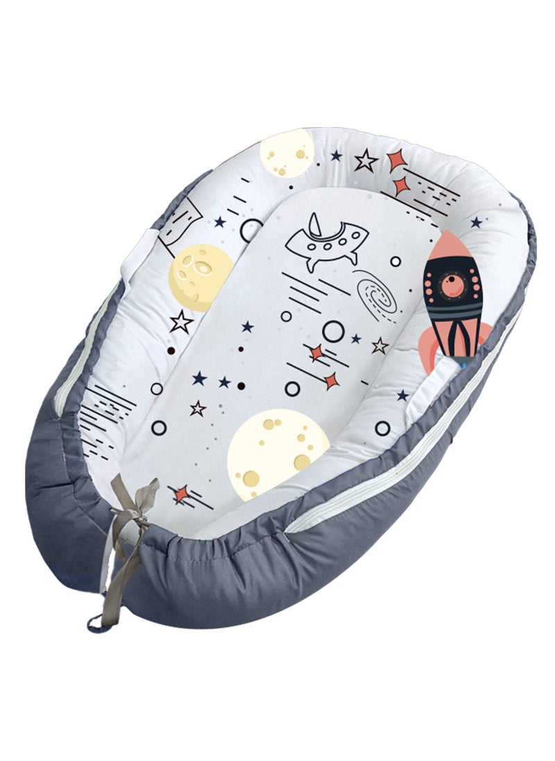 Baby's Sleeping Mat Bed Is Detachable, Washable, And Portable