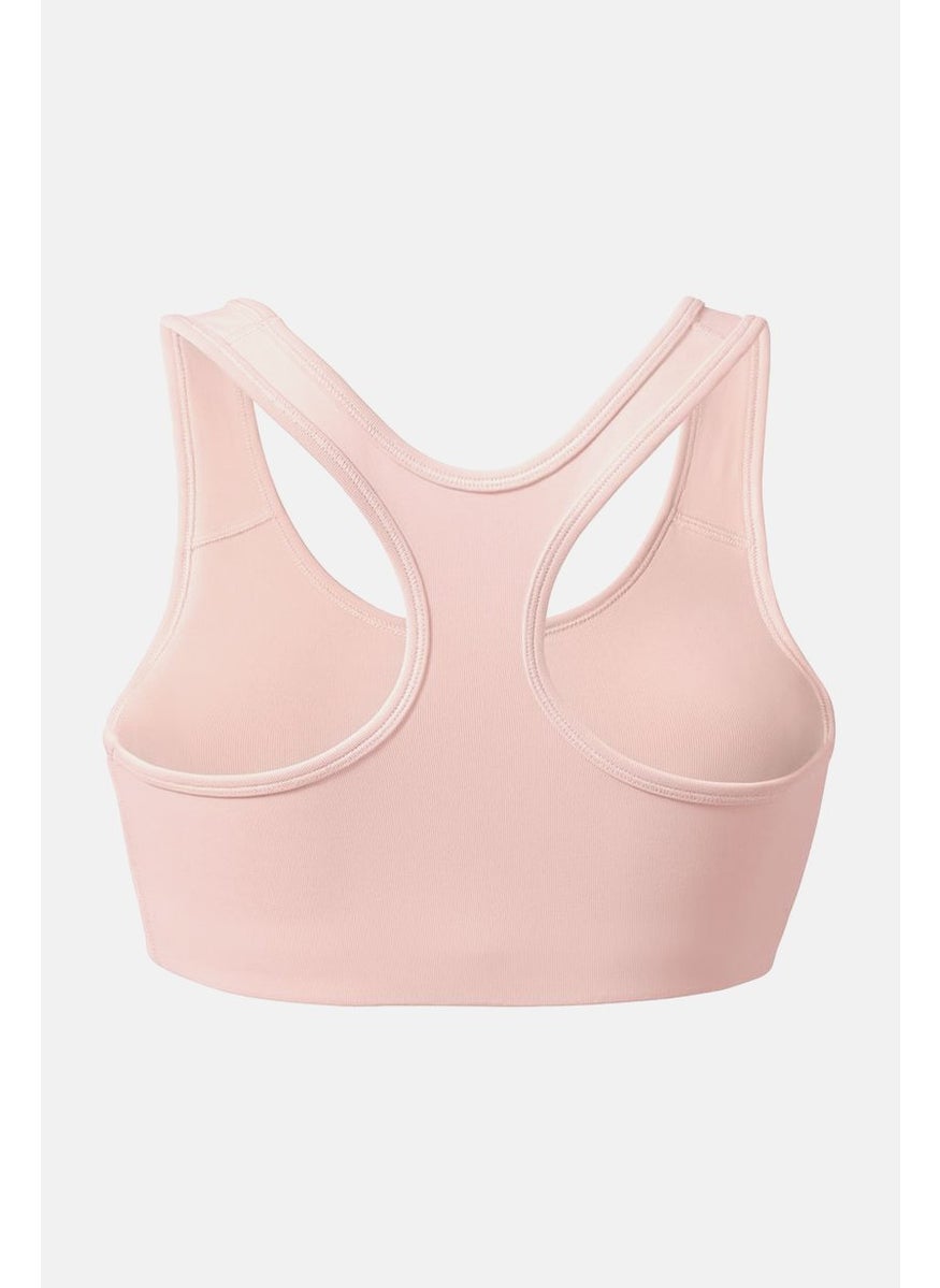 Women Non Padded Sports Bra, Rose