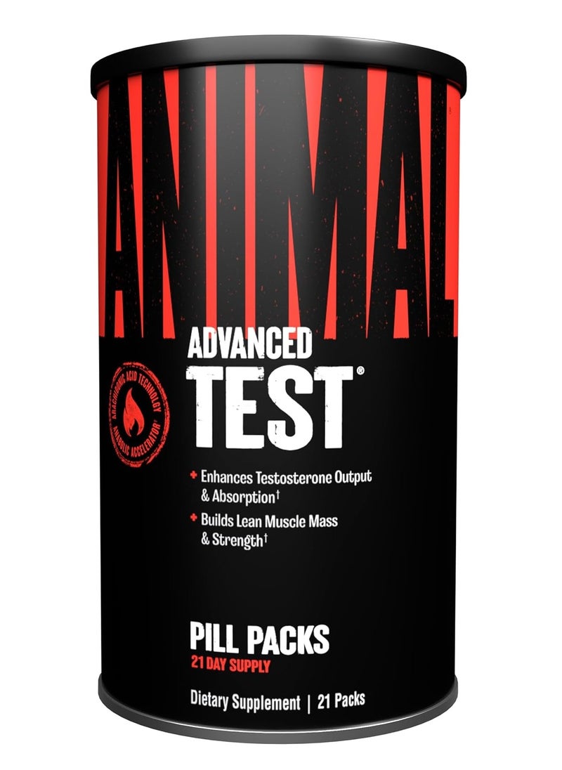 Universal, Animal Test, Testosterone Support, 21 Packs, 21 Servings