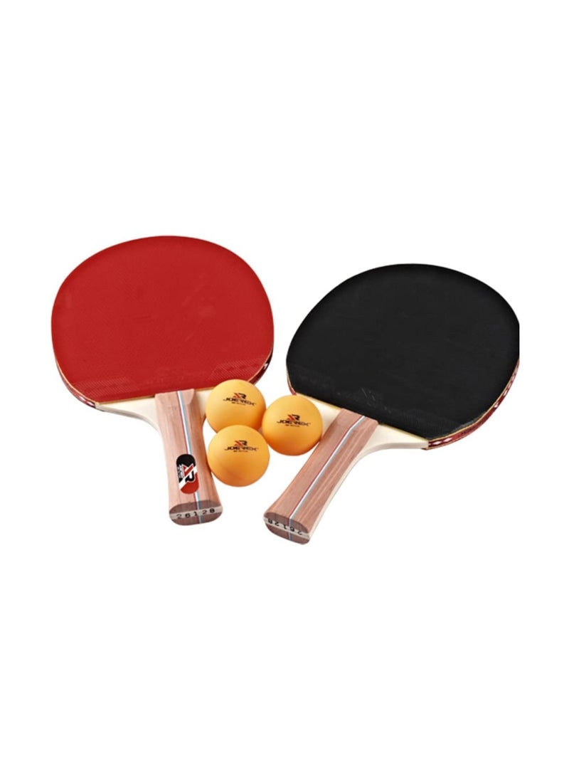 Joerex Short Handle Table Tennis Set