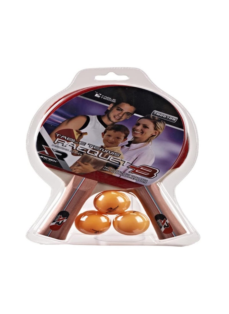 Joerex Short Handle Table Tennis Set