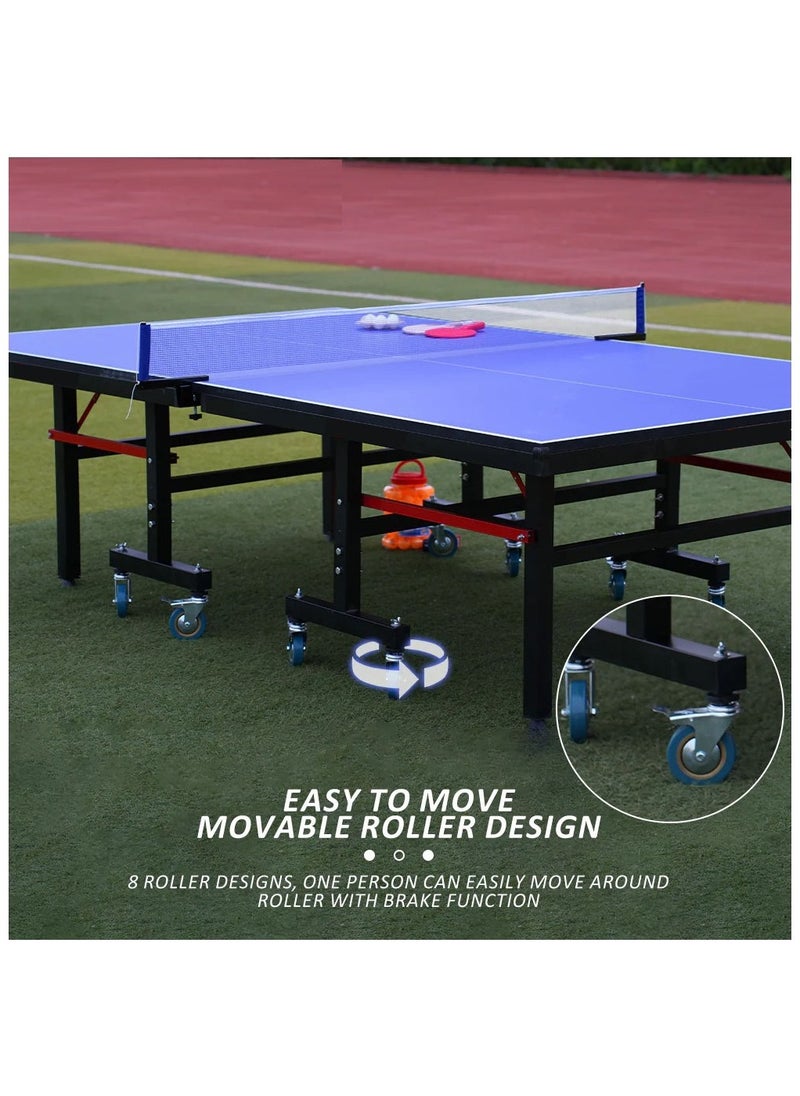 Professional Grade Home Business Table Tennis Tabledurable Folding Design Enjoy High Quality Table Tennisexperience