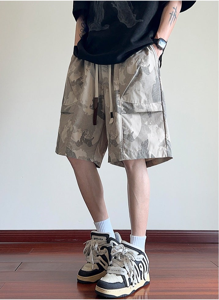 New WASSUP NEST Summer Thin Loose Casual Sports Shorts