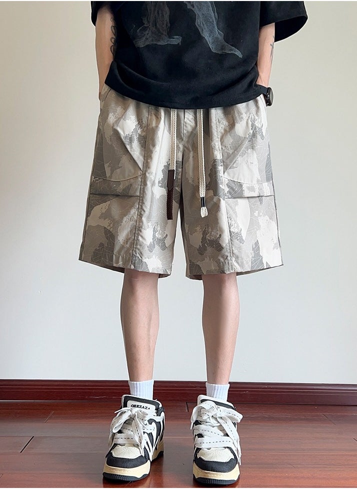 New WASSUP NEST Summer Thin Loose Casual Sports Shorts