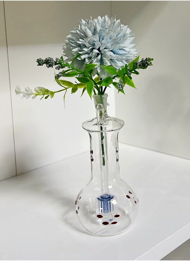 Handmade Home Decorative Multi Layers Mini Glass Vase For Plants and Flowers