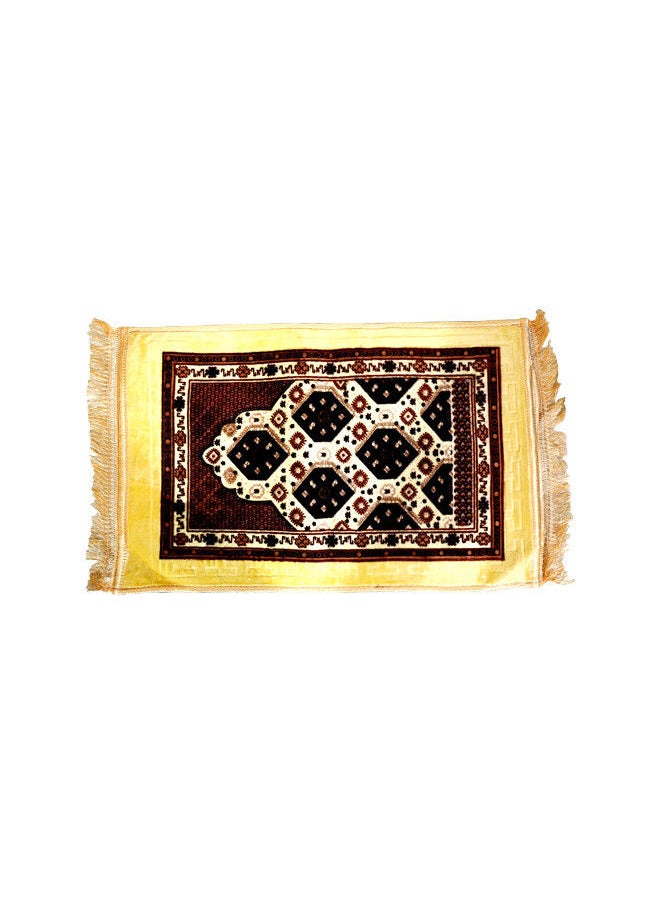 Anti slip Velvet finish luxury Prayer Mat 110x70cm | Prayer Rug