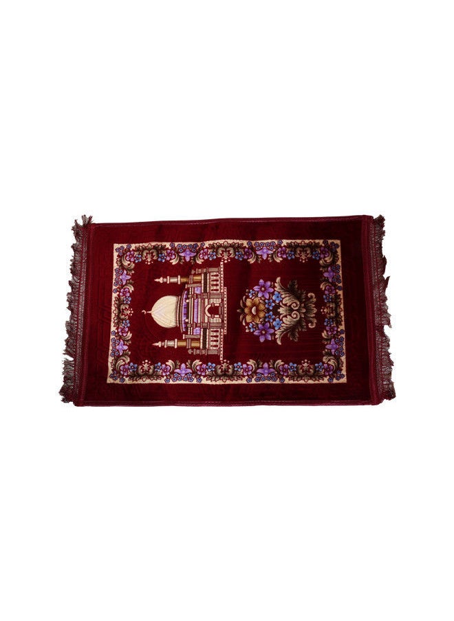 Anti slip Velvet finish luxury Prayer Mat 110x70cm | Prayer Rug