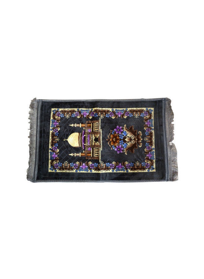 Anti slip Velvet finish luxury Prayer Mat 110x70cm | Prayer Rug