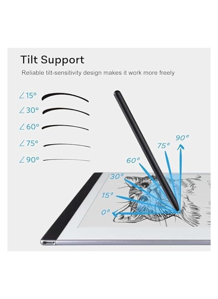 Tips/Nibs Replacement for Remarkable 2, Durable Remarkable Pen Tips for Marker 1/2 Stylus Marker Pen Plus，Plastic + Titanium Nibs/Tips+Clip (2+10 pcs Set)