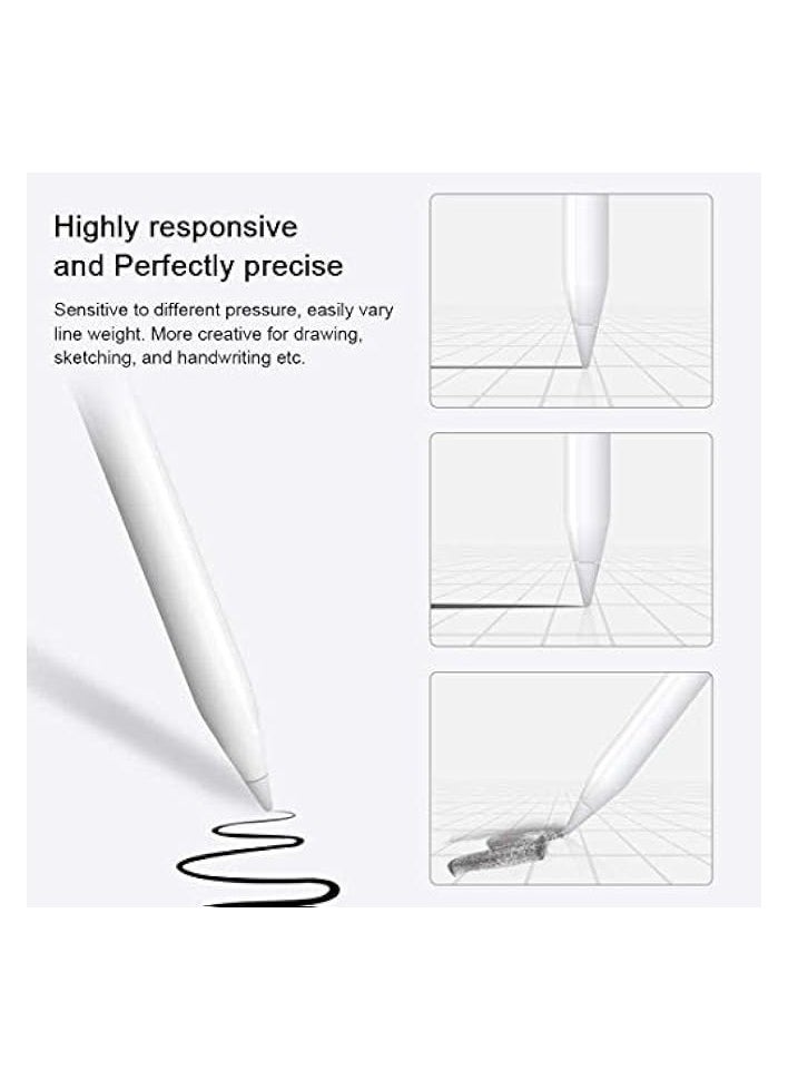 Stylus Tips Compatible for Apple iPad Pro pencil iPencil Nibs Replacement for iPad Pen 1st Gen & 2nd Generation, High Sensitivity and Support Pressure-Sensitive Operation - [2 Pack]
