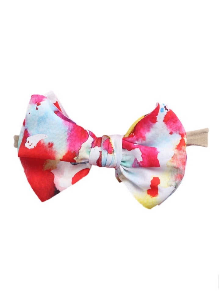 Bambimici - Dalia Assorted Ribbon Bow Headband for Babies - Red