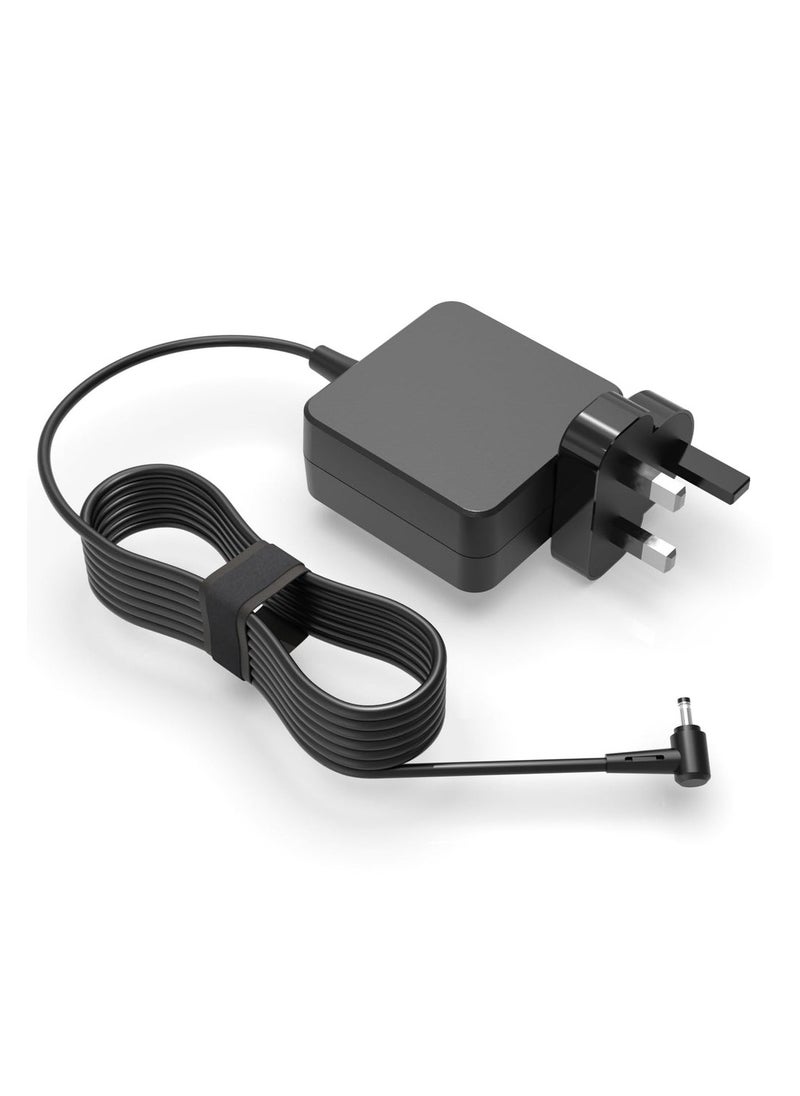 Asus 65W Charger Vivobook 15 17 X540 X540S X540SA X540UA X540L X540LA F512FA F510UA-AH55 Laptop 4.0 x 1.35mm Power Cord