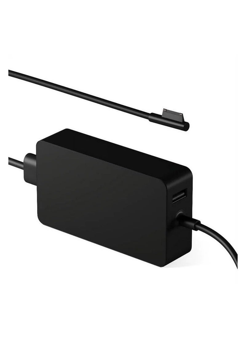 Microsoft Surface 127W Power Supply Model 1932 - For Surface Laptop Charger| Black