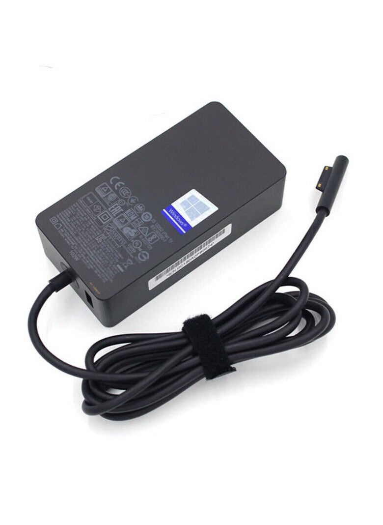 Microsoft Surface 127W Power Supply Model 1932 - For Surface Laptop Charger| Black