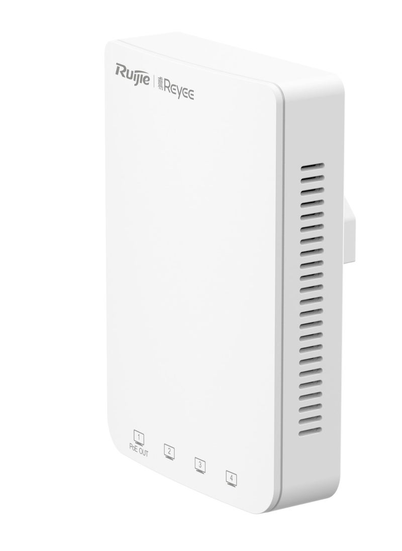 RG-RAP1200(P), Reyee Wi-Fi 5 1267Mbps Wall-mounted Access Point - Hotel, Home, Office