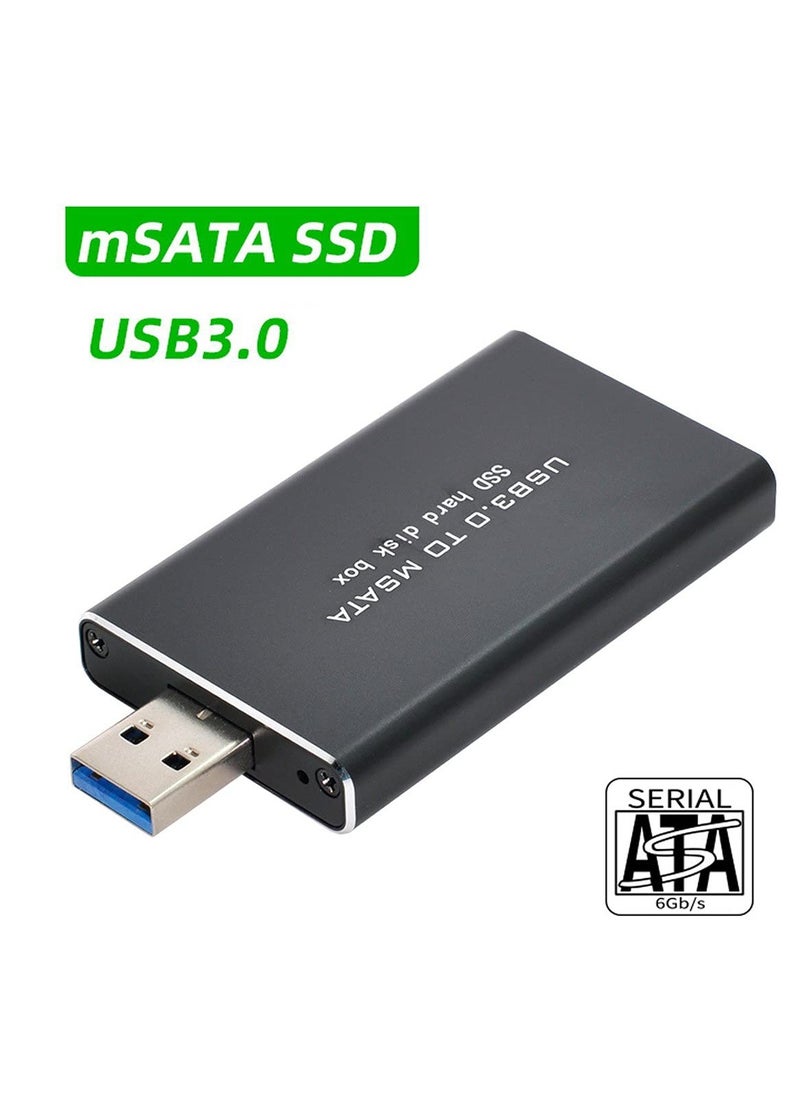 Mini PCI-E mSATA to USB 3.0 External SSD PCBA Conveter Adapter Pen Driver Card with Case