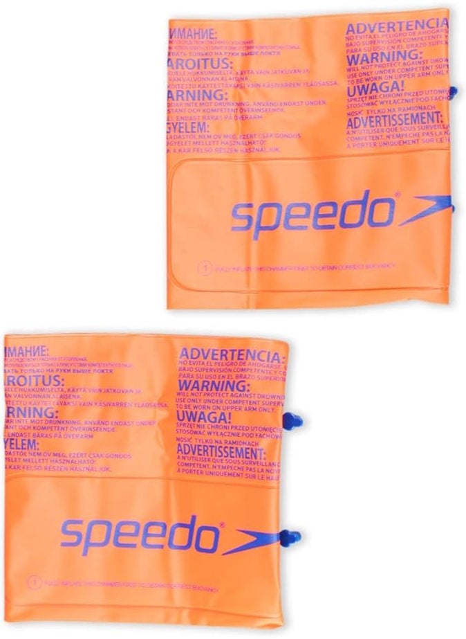 Kids Roll-Up Armband, Orange – 2-6 Years, 12-60kg, Ideal for Safe Swimming