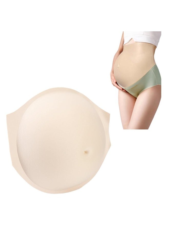 Silicone Pregnant Belly, 6 To 9 Months Artificial Fake Pregnant Belly Skin For Actors Pregnant Women