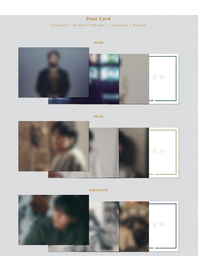 [Set] Bts Jungkook Golden 1St Solo Album 3 Ver Set + Weverse Album Ver