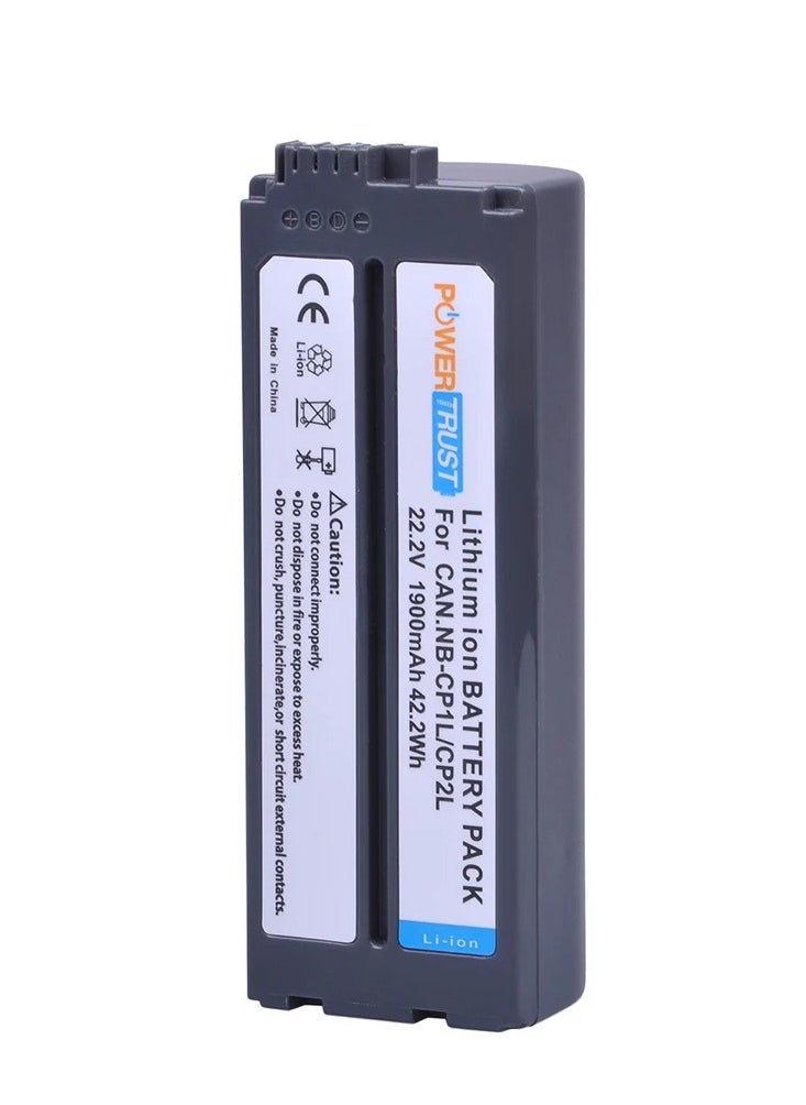 Printer Battery 1900mAh NB-CP1L NB-CP2L for Canon SELPHY CP1300 CP1500 CP1200 CP100 CP200 CP220 CP300 CP330 CP400 CP510 CP600 CP710