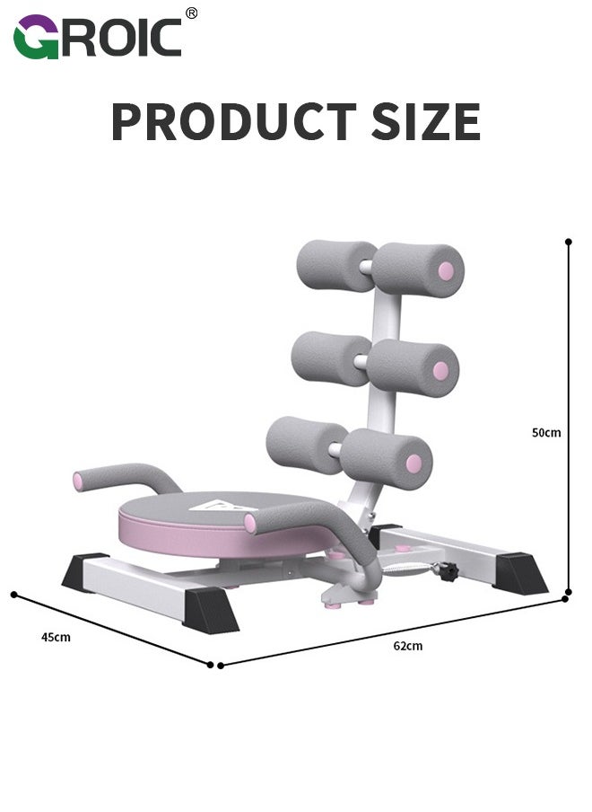 Sit up Exercise Equipment,Back Relax Chair with Foam Roller Relieve Back Pain Back Stretcher,Sit Up Bar for Floor,Workout Equipment,Sit Up Assistant Device,Home Workout