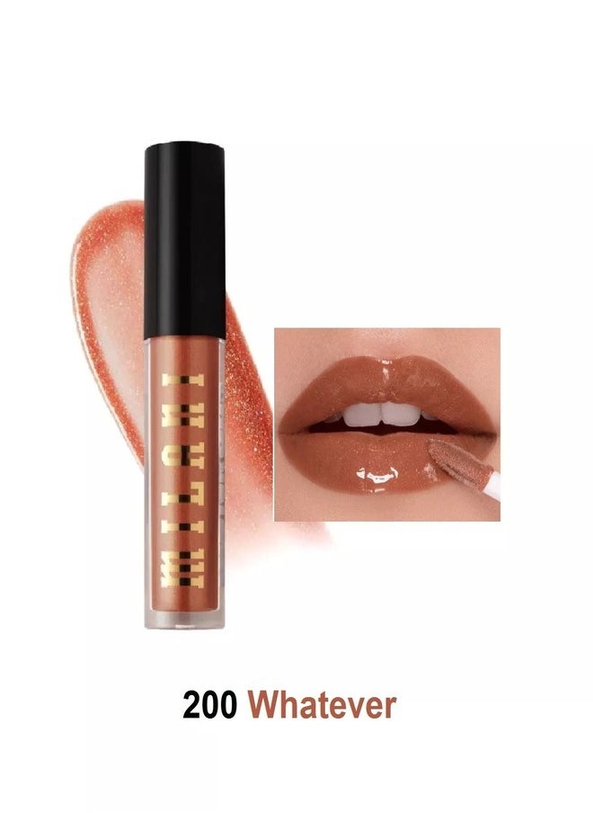 Milani Ludicrous Lip Gloss - Give Lips a Moisturizing Glossy 3d Shine - 200 Whatever