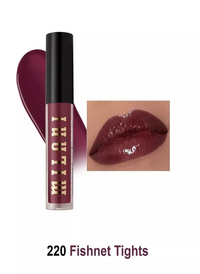 Milani Ludicrous Lip Gloss - Give Lips a Moisturizing Glossy 3d Shine - 220 Fishnet Tights