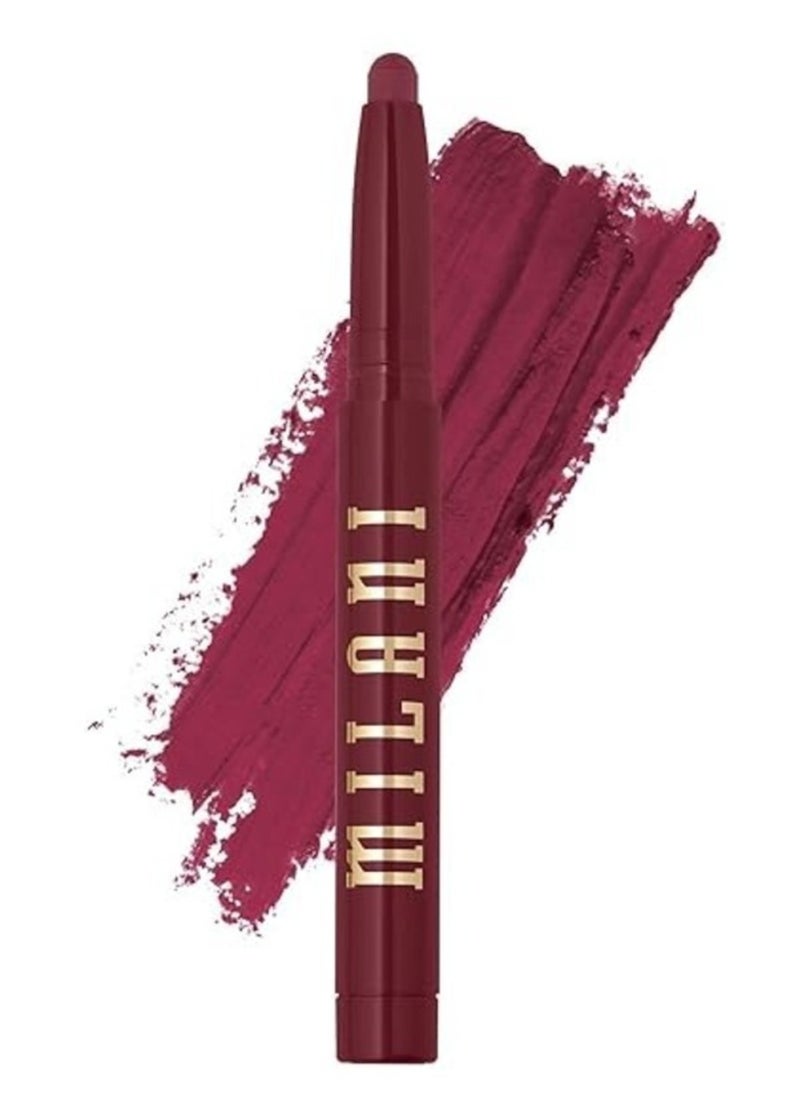 Milani Ludicrous Matte Lip Crayon Long Lasting Cream-to-Matte Lip Color, Matte Lip Color Stock With Glide-On Formula, Vegan & Cruelty-Free ( 220 Rager ) 1.4g