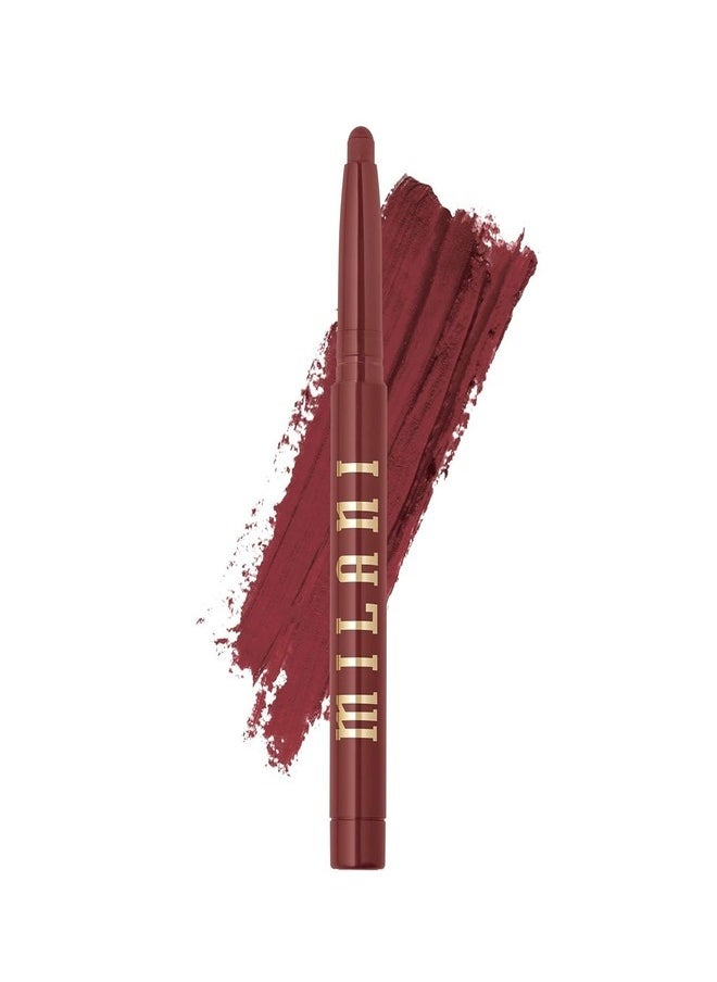 Milani Ludicrous Matte Lip Crayon Long Lasting Cream-to-Matte Lip Color, Matte Lip Color Stock With Glide-On Formula, Vegan & Cruelty-Free ( 150 Lovesick) 1.4g