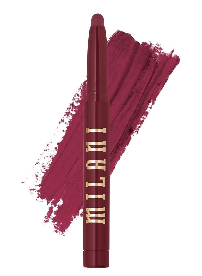 Milani Ludicrous Matte Lip Crayon Long Lasting Cream-to-Matte Lip Color, Matte Lip Color Stock With Glide-On Formula, Vegan & Cruelty-Free ( 230 Post Game) 1.4g