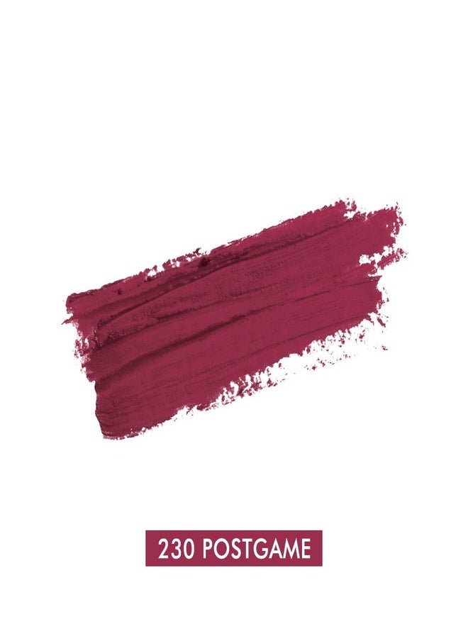 Milani Ludicrous Matte Lip Crayon Long Lasting Cream-to-Matte Lip Color, Matte Lip Color Stock With Glide-On Formula, Vegan & Cruelty-Free ( 230 Post Game) 1.4g