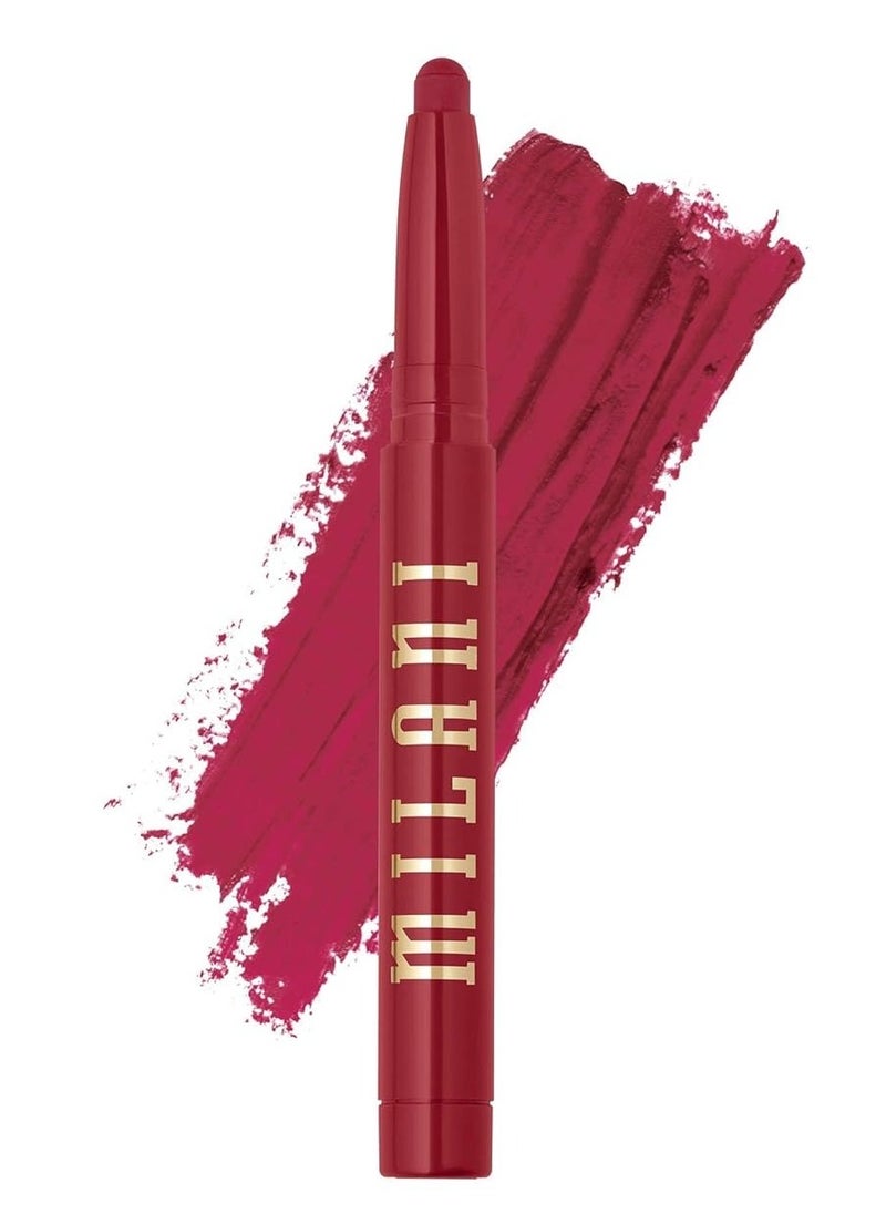 Milani Ludicrous Matte Lip Crayon Long Lasting Cream-to-Matte Lip Color, Matte Lip Color Stock With Glide-On Formula, Vegan & Cruelty-Free ( 190 V Cute) 1.4g