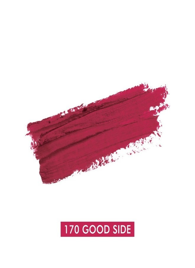 Milani Ludicrous Matte Lip Crayon Long Lasting Cream-to-Matte Lip Color, Matte Lip Color Stock With Glide-On Formula, Vegan & Cruelty-Free (170: Good Side) 1.4g