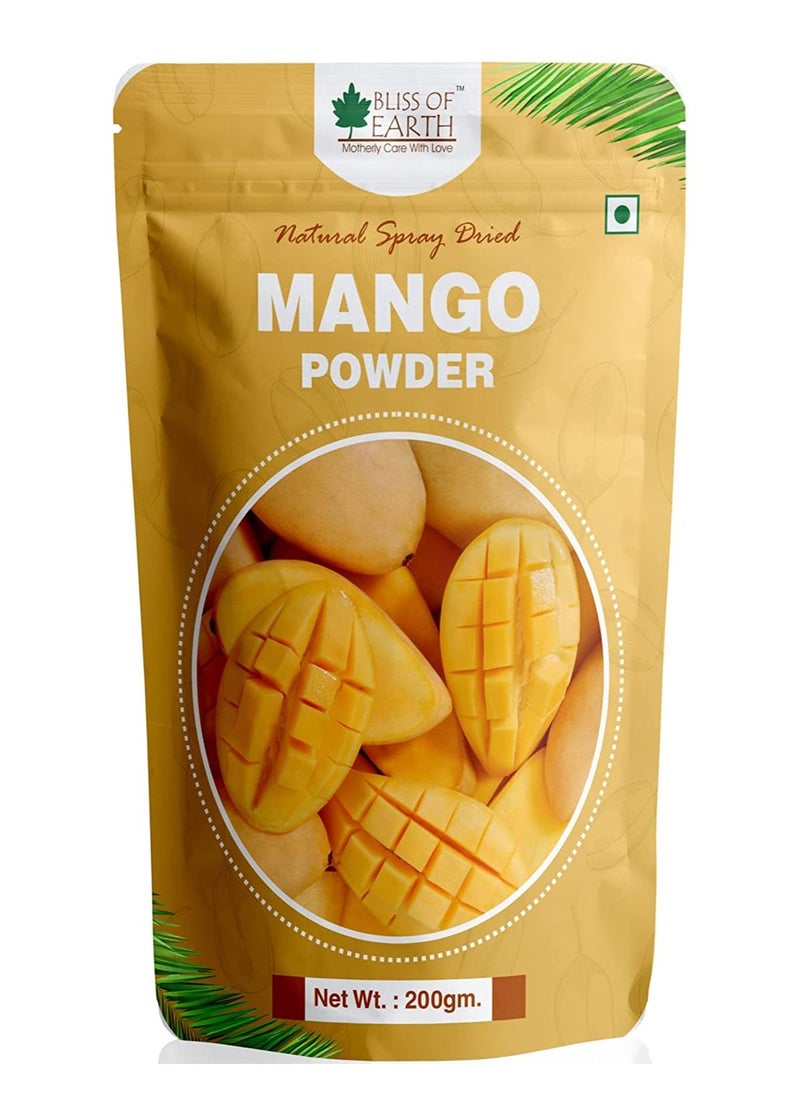 200gm Mango Powder & 200gm Beetroot Powder Natural Spray Dried Vitamins A C K And E Rich Combo