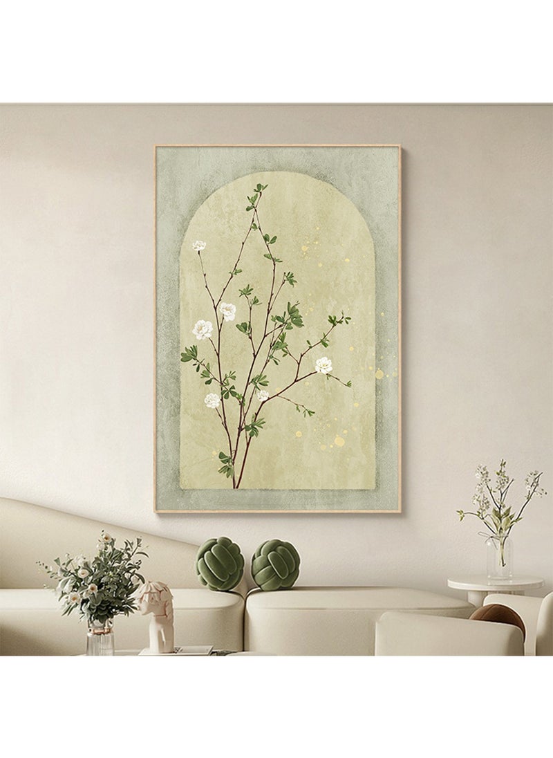 Modern Poster Design Art Panel with Metal Frame Scandinavian Poster Wall Picture Interior Oil Painting