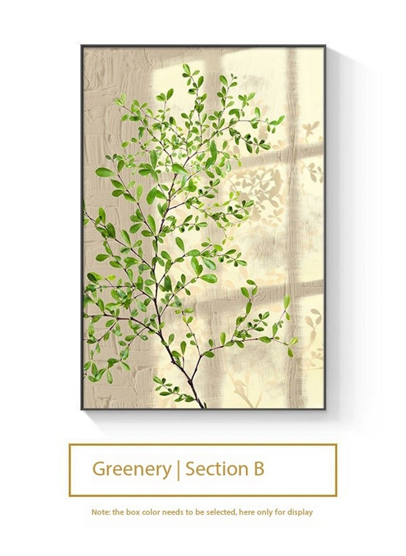 Modern Poster Design Art Panel with Metal Frame Scandinavian Poster Wall Picture Interior Oil Painting