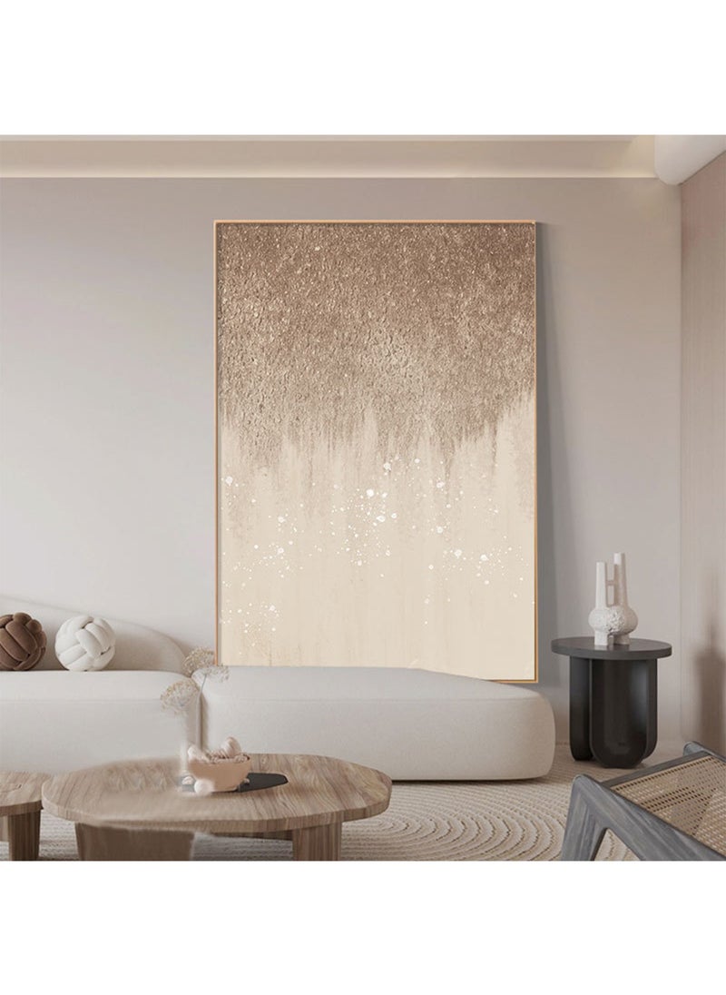 Modern Poster Design Art Panel with Metal Frame Scandinavian Poster Wall Picture Interior Oil Painting