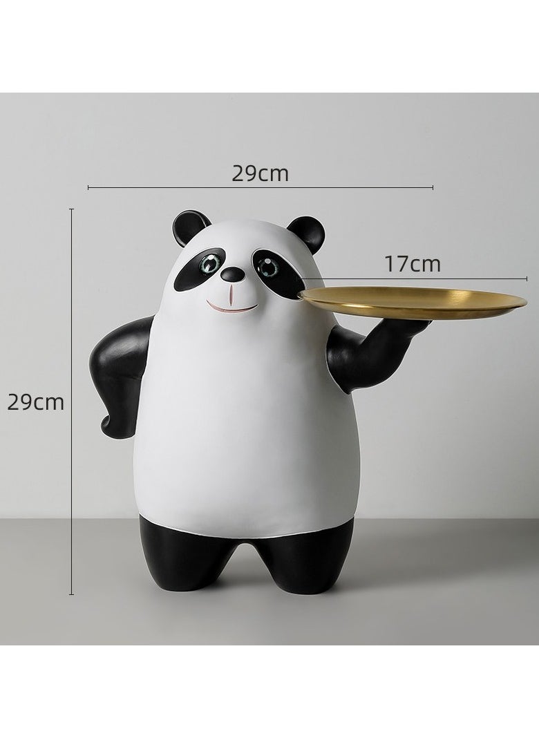 Unique panda design key storage for furnishing household /  decorations / living room or porch area